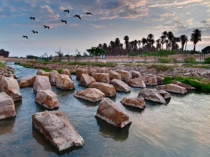 صورة وادي حنيفة في الرياض